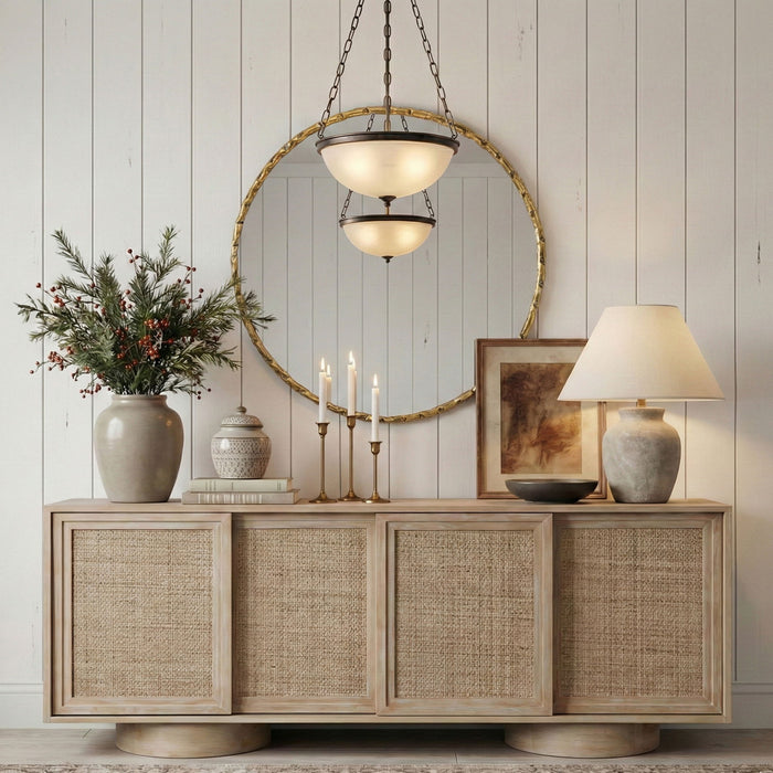 Hammer - Round Iron Mirror - Simple Home Plus