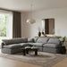 Indulge - Velvet 5 Piece Modular Corner Armless Sectional - Simple Home Plus