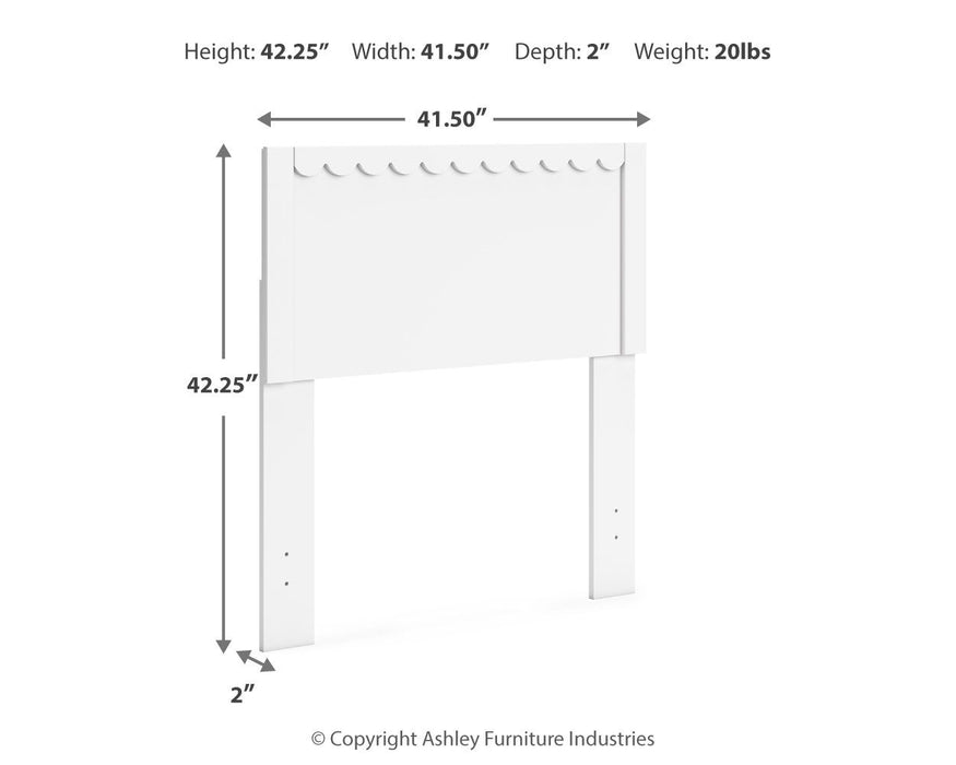 Hallityn - Panel Headboard - Simple Home Plus