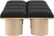 Pavilion - 8 Piece Modular Bench With Natural Base - Simple Home Plus