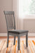 Shullden - 5 Pc. - Drop Leaf Table, 4 Side Chairs - Gray - Simple Home Plus