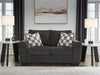 Loreo - Loveseat - Ebony - Simple Home Plus