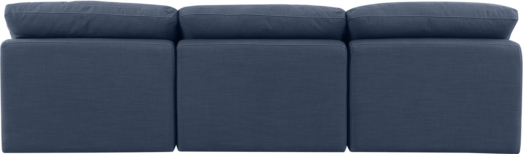 Indulge - Linen 3 Seat Modular Armless Sofa - Simple Home Plus