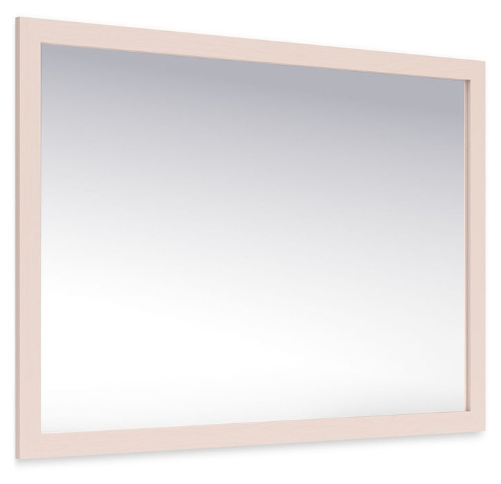 Wistenpine - Blush - Bedroom Mirror - Simple Home Plus