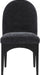 Waldorf - Chenille Dining Side Chair With Black Legs - Simple Home Plus
