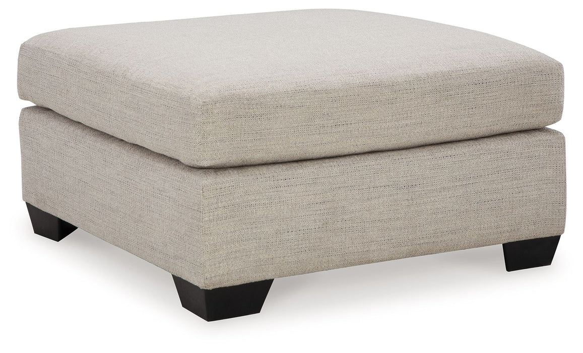 Mahoney - Oversized Accent Ottoman - Simple Home Plus