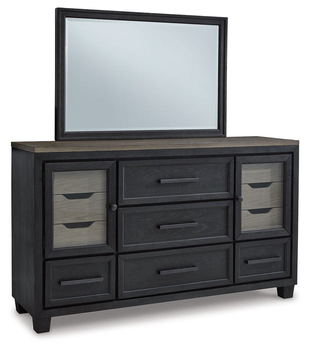 Foyland - Dresser, Mirror - Simple Home Plus