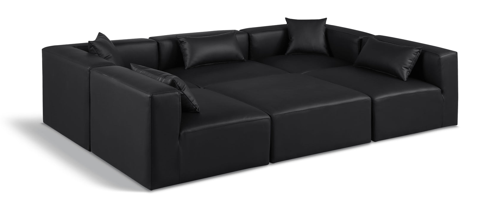 Cube - 6 Piece Modular Sectional - Simple Home Plus