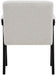Woodloch - Accent Chair With Black Frame - Simple Home Plus