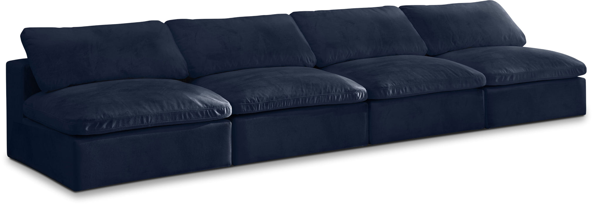 Cozy - Modular Armless 4 Seat Sofa - Simple Home Plus