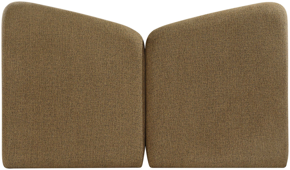 Elowen - Chenille Fabric Upholstered Bed - Simple Home Plus