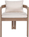 Newport - Water Resistant Fabric Upholstered Outdoor Patio Dining Chair - Simple Home Plus