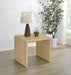 Canoga - Engineered Wood Accent Side End Table - Light Oak - Simple Home Plus