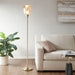 Bellow - Uplight Floor Lamp - Antique Brass - Simple Home Plus