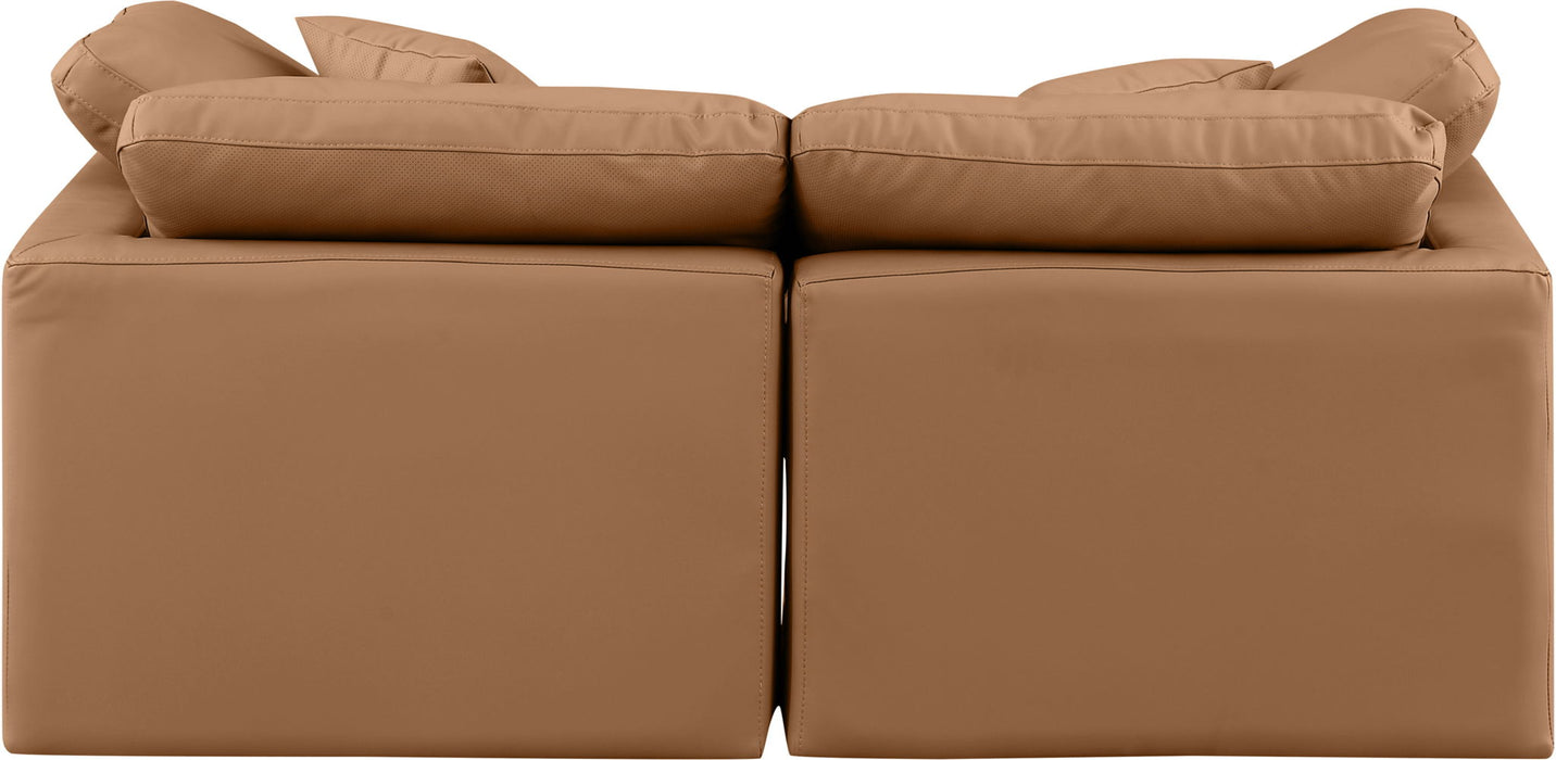 Indulge - Faux Leather 2 Seat Modular Sofa - Simple Home Plus
