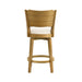 Winsley - Coastal Modern Swivel Wood Counter Height Kitchen Bar Stool - Simple Home Plus