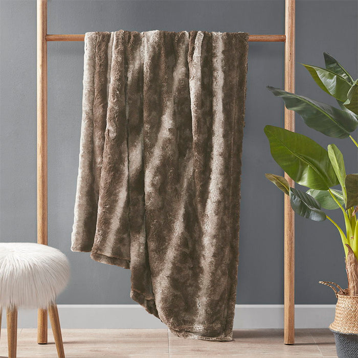 Zuri - Oversized Throw - Brown - Simple Home Plus