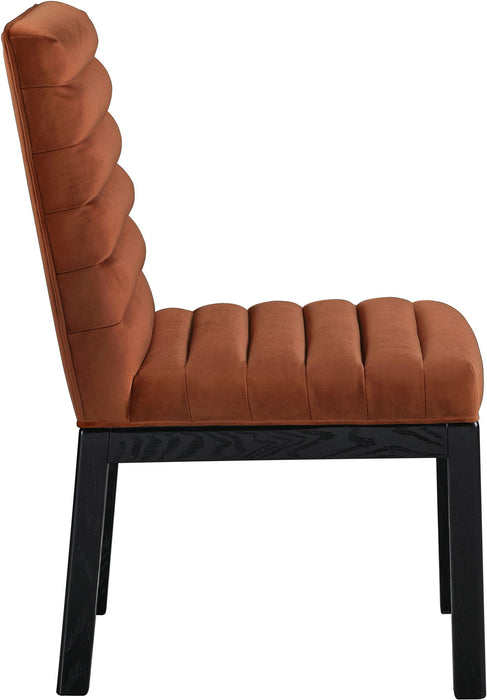 Evelyn - Dining Chair With Black Legs - Simple Home Plus