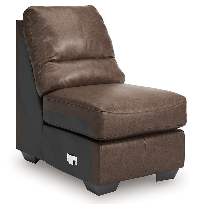 WillowBend - Armless Chair - Umber - Simple Home Plus