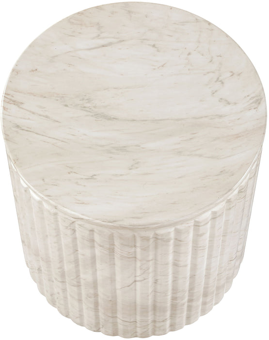 Catania - Concrete Indoor/Outdoor End Table - Simple Home Plus