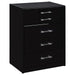Danbury - 3-Drawer Makeup Vanity & Stool Set - Simple Home Plus