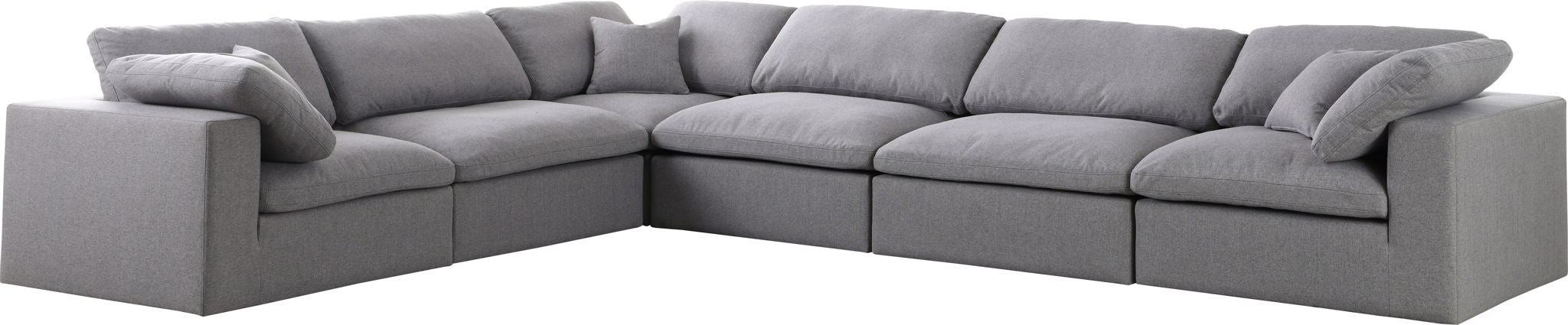 Serene - 6 Piece Modular Sectional - Simple Home Plus