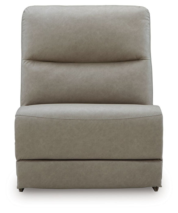 Narwhal Place - Armless Chair - Pebble - Simple Home Plus