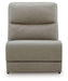 Narwhal Place - Armless Chair - Pebble - Simple Home Plus
