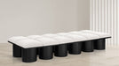 Pavilion - 12 Piece Modular Bench With Black Base - Simple Home Plus
