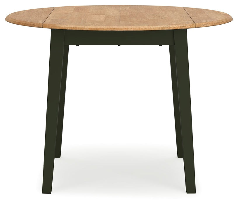 Gesthaven - Round Dining Room Drop Leaf Table Set - Simple Home Plus