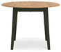 Gesthaven - Round Dining Room Drop Leaf Table Set - Simple Home Plus