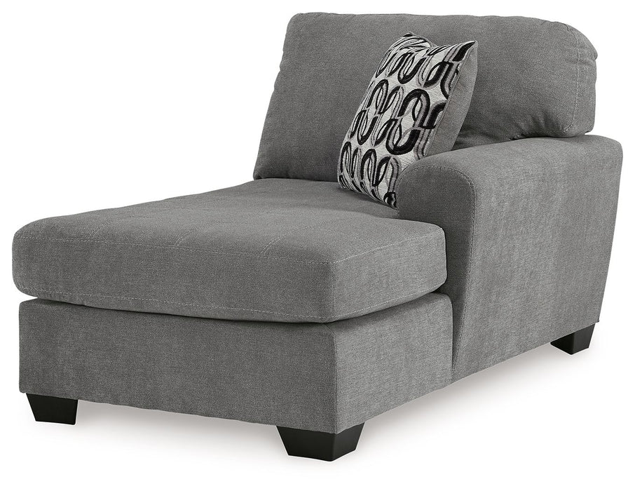 Birkdale Court - Raf Corner Chaise - Gray - Simple Home Plus