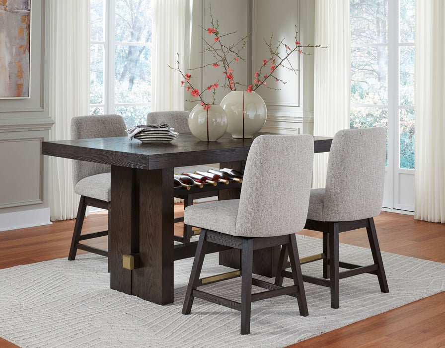 Burkhaus - Rectangular Counter Table Set - Simple Home Plus