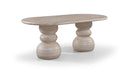 Navo - Indoor/Outdoor Dining Table - Travertine - Simple Home Plus
