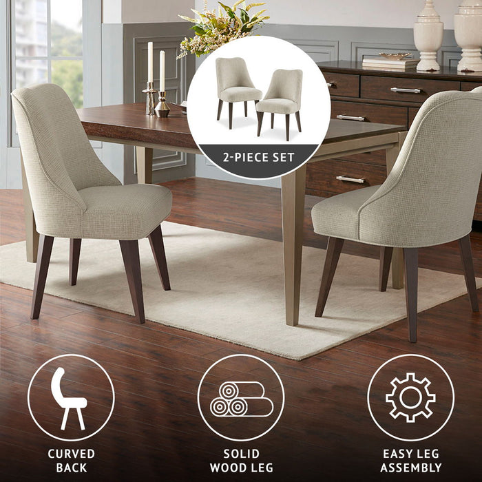 Holls - Dining Chair (Set of 2) - Beige - Simple Home Plus