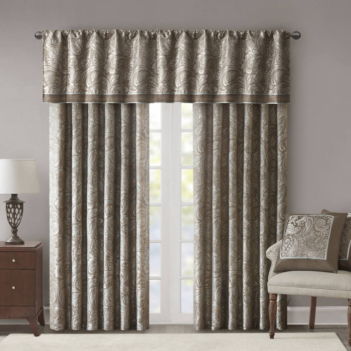 Aubrey - Panel Pair - Blue / Brown - Simple Home Plus