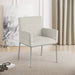 Reeves - Dining Chair With Silver Legs (Set of 2) - Simple Home Plus