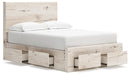 Lawroy - Panel Bed With Storage - Simple Home Plus