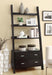 Colella - 5-Shelf Storage Ladder Bookshelf - Cappuccino - Simple Home Plus