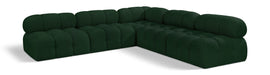 Ames - 5 Piece Fabric Modular Corner Sectional - Simple Home Plus
