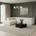 Modari - Sectional - Cream - Simple Home Plus