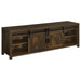 Enfield - 71" TV Stand Fireplace Media Console - Dark Pine - Simple Home Plus