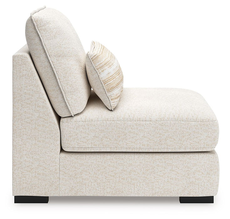 Donelson Creek - Armless Chair - Vanilla - Simple Home Plus