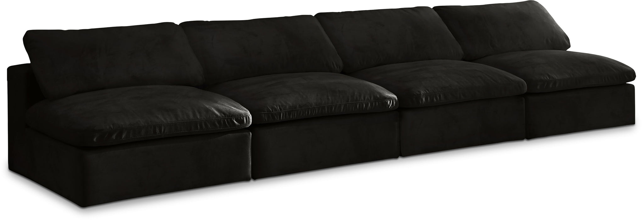 Cozy - Modular Armless 4 Seat Sofa - Simple Home Plus