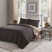 Timber - 3 Piece Full/Queen Reversible Printed Quilt Set - Red/Black - Simple Home Plus