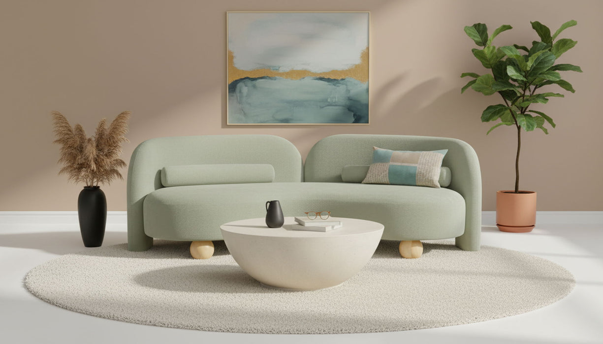 Daphne - Chenille Sofa - Simple Home Plus