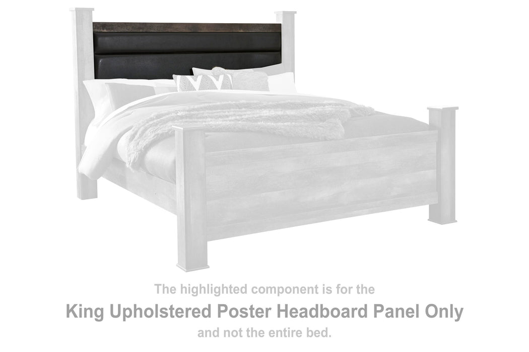 Wynnlow - King UPH Poster HDBD Panel - Gray - Simple Home Plus