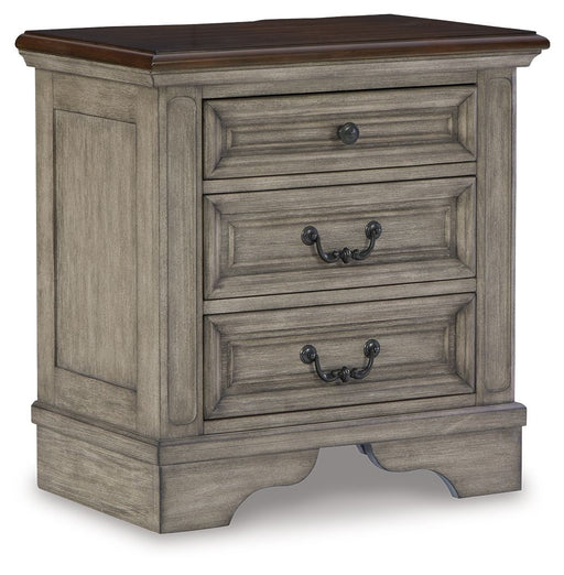 Lodenbay - Antique Gray - Three Drawer Night Stand - Simple Home Plus