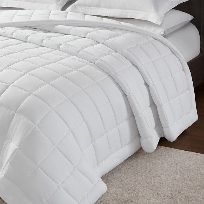 Microfiber - Essential Blanket - White - Simple Home Plus