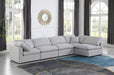 Indulge - Linen 5 Piece Modular Sectional - Simple Home Plus